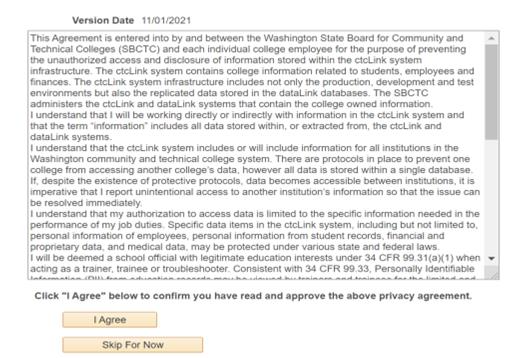 CTCLink Agreement